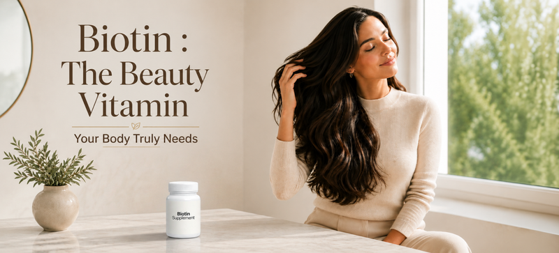 Biotin for Hair & Skin: The Beauty Vitamin Your Body Truly Needs