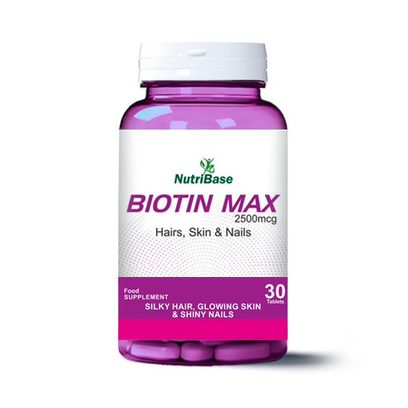 Biotin Max – 2500mcg