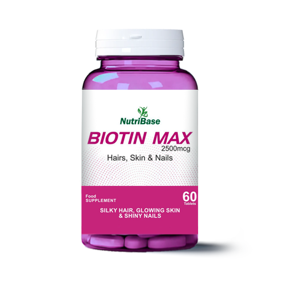 Biotin Max – 2500mcg