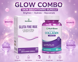 Glow Combo – Gluta Fine Max + VitaGlime Collagen (Skin Brightening Bundle)