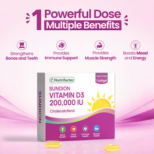 Sundion Vitamin D3 200,000 IU