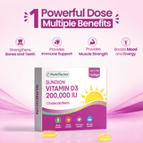 Sundion Vitamin D3 200,000 IU