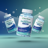 MagniBase Magnesium Glycinate 500mg – Healthy Sleep & Whole Body Support (60 Tablets)