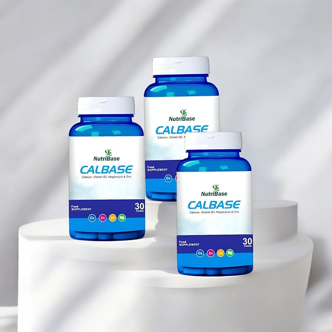 CALBASE – Calcium, Vitamin D3, Magnesium & Zinc Tablets